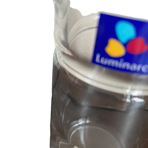 Luminarc Glass Pitcher Creamer 5" Tall Made in France NWT - Picture 9 of 14